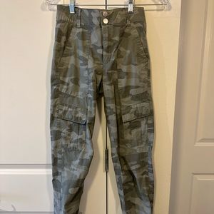 Camo Democracy Brand Ankle Pants